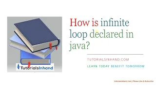 how is an infinite loop declared in java how to avoid infinite loop java