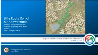 Little Rocky Run at Meadow Estates 35 Design - Initial Community Meeting