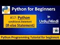 - Python Conditional statements in Hindi Python if-else statement in Hindi python in Urdu