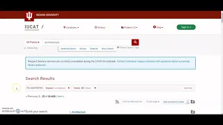 Accessing eBooks through IUCAT