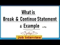 23 What is Break and Continue Statement Example in Php
