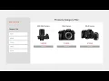 Advanced Category Filter for Products Build with JavaScript