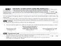IRS Form 8862 walkthrough Information to Claim Certain Credits After Disallowance