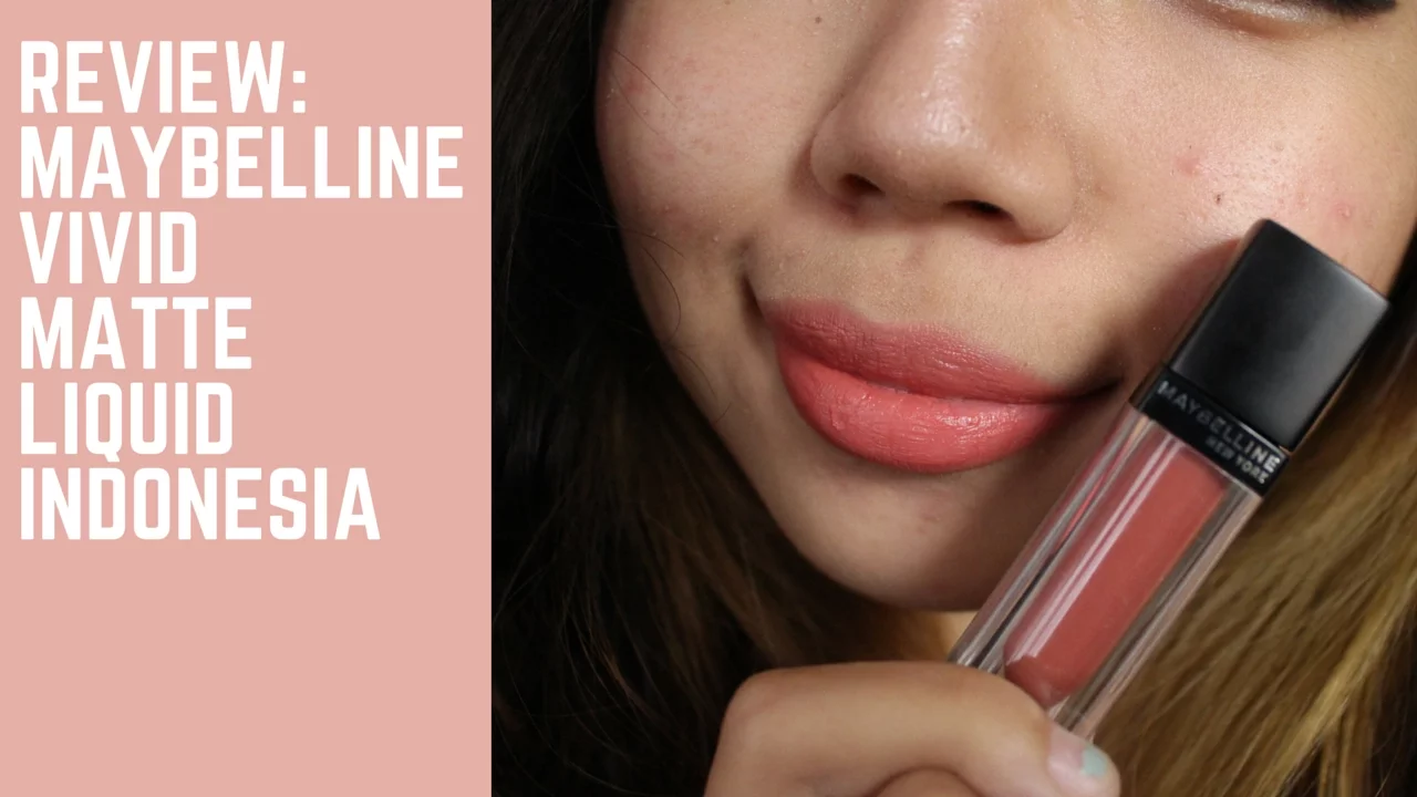 NEW - MAYBELLINE VIVID MATTE LIQUID | Try On Review