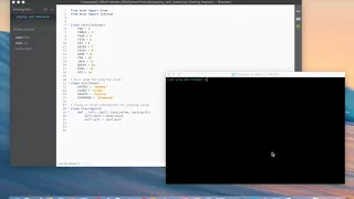 Python Tutorial How to program a card game in Python
