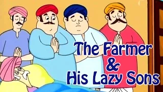 the farmer and his lazy sons grandpa stories english moral stories for kids