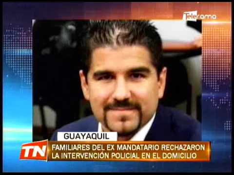 Ex presidente Abdalá Bucarám recibió evaluación médica en el hospital