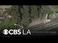 Strong winds topple trees force closure of SR-118 in Moorpark