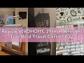 Review VIVOHOME 19 Inch Wrought Iron Bird Travel Carrier Cage for Parrots Conures Lovebird Cockatiel