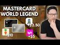 NEW Mastercard World Legend Visa Infinite Competitor Bilt Palladium Citi Strata Elite