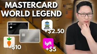 NEW Mastercard World Legend Visa Infinite Competitor Bilt Palladium Citi Strata Elite
