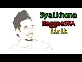 Download Lagu SHALAWAT SYAIKHONA versi reggaeSKA(lirik)