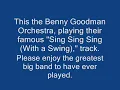 The Benny Goodman Orchestra - Sing Sing Sing (With a Swing)