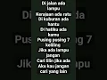 Download Lagu di jalan ada lampu🤟☺️😊