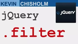 Introduction to the jQuery filter method - Kevin Chisholm