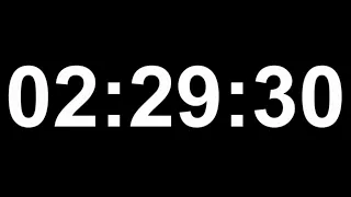 3 Hour Countup Timer 