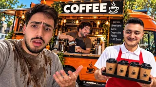رفتیم عجیب ترین فود تراک ایران  هادی قهوه ریخت روم      دندنها