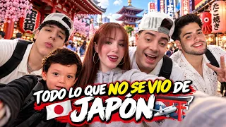 Esto fue lo que no se vio de nuestro viaje a JAPON 😱| Fer Duran