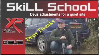 Metal detecting with the XP Deus | Reactivity settings explained