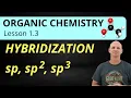 Valence Bond Theory Hybridization 1 3 Organic Chemistry