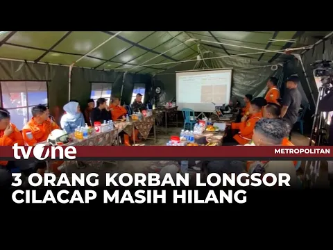 Hari Ke-8 Pencarian Korban Longsor Cilacap