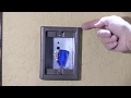How to Replace an Original NuTone Entry Door Station with a New Modern Replacement