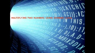 Multiplying two numbers using Scanner Class Java Learning BlueJ