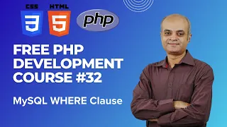 PHP Web Development Course Lesson 32 PHP MySQL Using The WHERE The ORDER BY Clause