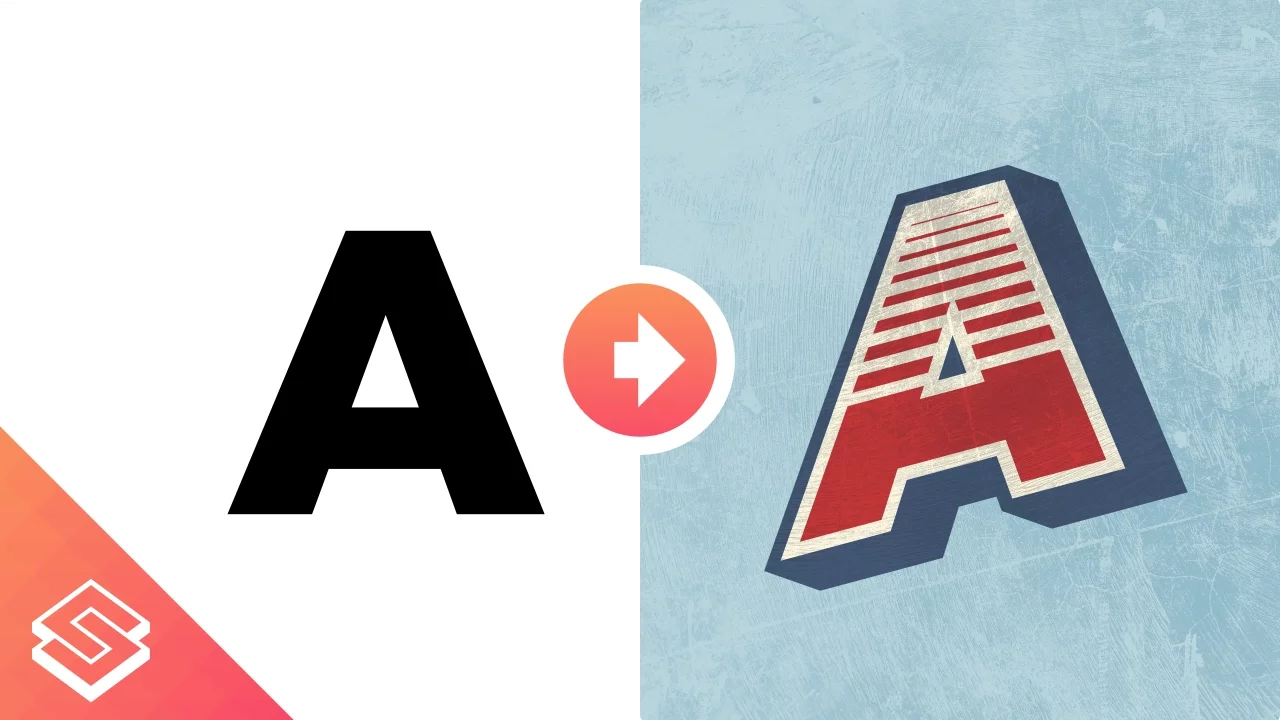 Inkscape for Beginners: Retro Style Text Tutorial