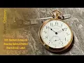 1892 Waltham Vanguard Pocket Watch Needs Lathe