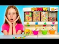 Download Lagu Nastya learns how to help her parents and plays with sweet machine
