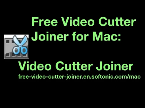 Download MP3 free Video Cutter Joiner for macOS & windows