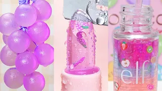 Satisfying Makeup Repair ASMR💄DIY Creative Handmade Lip Balms and Making Old Makeup Useful #167