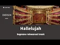 Hallelujah, Leonard Cohen, Roger Emerson, SATB, Soprano rehearsal track
