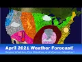 April 2021 Monthly Weather Forecast