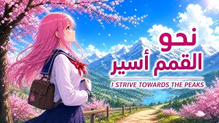 أنشودة تحفيزية أنمي          نحو القمم أسير   أنمي   دندنها