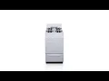 Holiday 4 Burners 2 4-cu ft Freestanding Gas Range