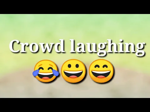 Download MP3 Crowd laughing sound effects!!!
