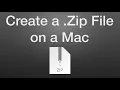 How to Create a Zip File on a Mac