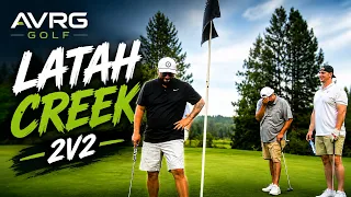 AVRG golf takes on one of the toughest courses in Spokane WA - Latah Creek