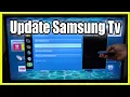 How to Update Software on Samsung Smart TV Update Apps Smart Hub