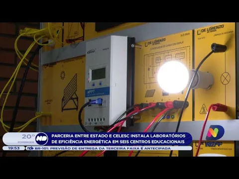 Estado e Celesc instalam laboratórios de eficiência energética em centros educacionais