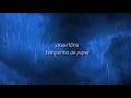 anavitória // barquinho de papel [com chuva no fundo + letra]