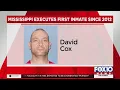 Mississippi executes killer