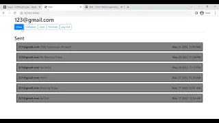 CS50 Web Programming with Python and Javascript Project 3 Submission - Mail