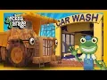 Lagu Dirty Diggers \u0026 Dump Trucks in the Car Wash | Gecko's Garage | Truck Cartoons For Children