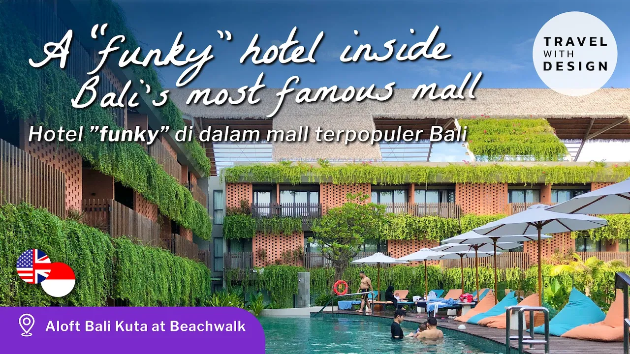 An "Electrifying" Hotel in Kuta | 𝘏𝘰𝘵𝘦𝘭 𝘐𝘯𝘴𝘵𝘢𝘨𝘳𝘢𝘮𝘢𝘣𝘭𝘦 𝘥𝘪 𝘉𝘦𝘢𝘤𝘩𝘸𝘢𝘭𝘬 - Aloft Kuta Review [Bilingual]