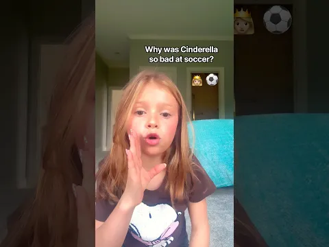 CINDERELLA BAD at SOCCER? ⚽️ 👑 #shorts #reels #viral #joke #funny #comedy #fyp #trending #cute