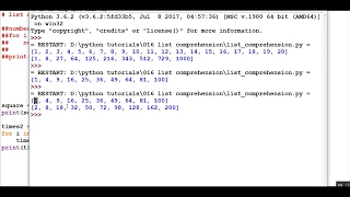 Python tutorial in Hindi 73 List comprehension part 1