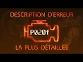 P020f Description d erreur la plus detaillee